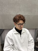 サンズ 梅田 中崎町(SUNS)&nbsp;【梅田】かきあげアップバングツイストスパイラルパーマ