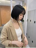 乾かすだけでまとまる/韓国ミニボブ/20代30代40代