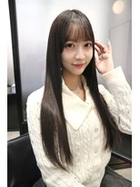 シアー 銀座店(SHEER.)&nbsp;【瀬古大暉】縮毛矯正で作るサラツヤストレート