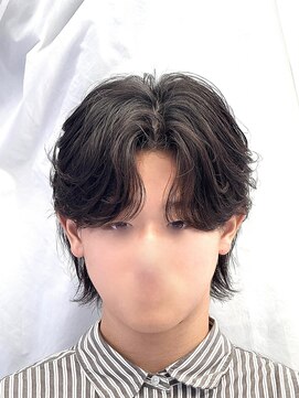 メンズヘアセンス 渋谷(MEN'S HAIR SENSE) ニュアンスパーマ/センターパート/メンズ/眉毛/フェザーパーマ