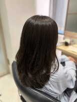エレノア 梅田店(Eleanor)&nbsp;透明感が出るアッシュブラウンカラー