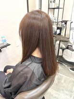 バセット バイ アルター 鎌取店(basset by aL-ter)&nbsp;ミルクティーブロンド/ダークブルー/デジタルパーマ/鎌取