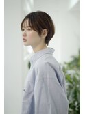 小顔ショートカット