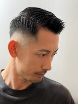 ブロートーキョーバーバーショップ 神田2nd(Bro Tokyo BARBERSHOP)&nbsp;フェードアップバングショート