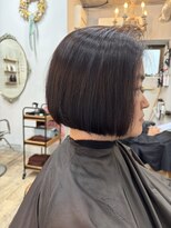 くらげ美容院 武蔵小杉 シンプルボブ