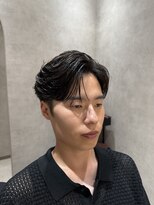 ジーナ 近鉄奈良(Zina)&nbsp;韓国風センターパート×自然な毛流れ