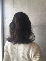 ルッソカナン(Lusso canaan)&nbsp;ダークブラウン×ゆるふわミディ