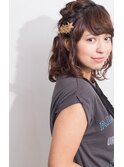 ☆こなれ編み込みアレンジ☆【olive for hair】03-6914-0898