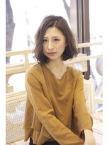 大人上品カジュアル♪ウェーブボブ【FORTE 銀座】