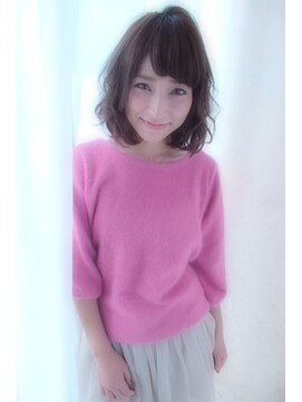 ソース 高槻(SOURCE) 【Source】ラフシフォンショートボブ