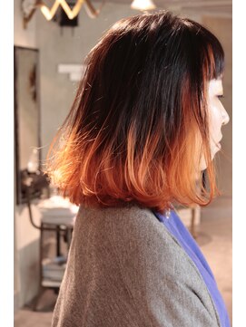 ロリム(RorriM) グラデーションカラー   オレンジ