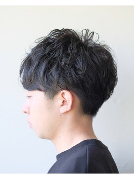 ルプラ ガーデン(le-pla garden) マッシュショート＋パーマ