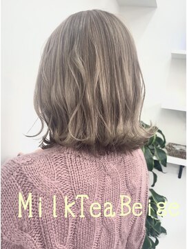 アルターシェリー(aL-ter che'rie) ミルクティーベージュ