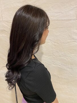 ファーレンピュアスウィート(fahren-pure-suite) フェザーバング×うぶhair＝韓国女子♪