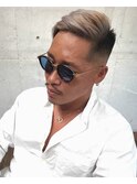 garbohair営業中style♪AUTUMNホワイトベージュ×フェードstyle