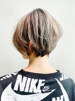 アイティー バイ アルバム 浦和店(IT by ALBUM) ハイライトショート_ココアブラウンフリンジウェーブ_ba296282