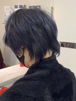 エスカーラ 表参道(THE ESCALA)&nbsp;ブリーチありのパープルネイビー【タビラマユミ】