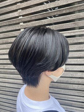 モップス 金沢文庫店(MOPS) ハンサムショート「ブリーチ/ハイライト/髪質改善/金沢文庫駅」