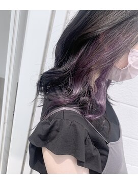 カフネ(KAHUNE) イヤリングカラー【ラベンダー】