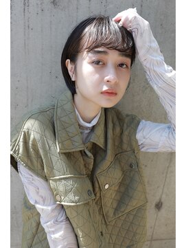 ラボ(Ravo) [Ravo]前髪パーマショートボブ