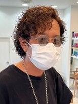 タヤ 青葉台店(TAYA)&nbsp;波巻きサイドパートスパイラルパーマ