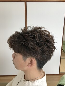 あのん ２ブロックパーマ