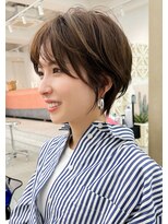 ノエ ナゴヤ(NOE NAGOYA)&nbsp;ショート/大人/束間/前髪/髪質改善カラー