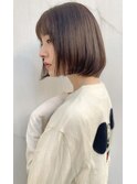 【吉祥寺/nine】定番ボブ 首元綺麗 髪質改善でよりツヤを 吉祥寺