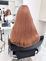 ランテルディ 渋谷(LANTERDIT)&nbsp;【LANTELDIT】ケアブリーチ使用のpeach pink