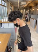 スパイラルパーマ