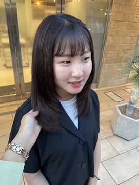 アース 高円寺店(HAIR & MAKE EARTH) お顔まわりにたっぷりレイヤー♪