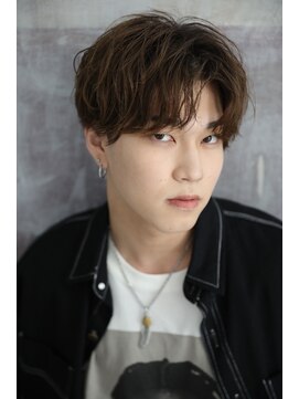 ラッドバイプティパ(rad...by petit-pas) ☆メンズ/センターパート×ニュアンスパーマ/水戸/学割/韓国風