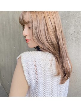 マルツ 銀座(maltu) 艶髪酸性ストレート大人かわいい美髪ことりベージュ/銀座/東京