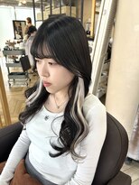 シエルバイアフロート(ciel by afloat)&nbsp;〈藤間〉ポイントエクステ/インナーカラー/顔まわりカット