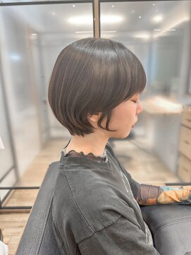 ポート 蕨(PORT) 【篠原】可愛いらしさがある丸みショートボブ