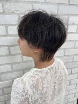 アッシュ 稲田堤店(Ash) ショートマッシュ×プチウルフ