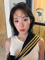 ノーイェス(NOYES)&nbsp;耳掛けウルフ×黒髪