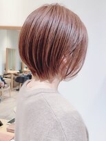 セイドット リー(Say. Ree) Say.丸みショートレイヤーミルクティーベージュくびれショート