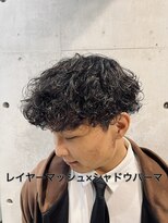 リベルテ グリット(Liberte Grit)&nbsp;韓国マッシュ×シャドウパーマニュアンスパーマダークアッシュ