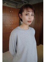 ヨロヘアー(YOLO hair) ショートボブ×前髪×耳掛けショート20代、30代、40代