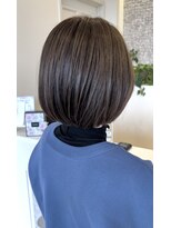 ヘアメイク アリエス 岩切店(HAIR MAKE aries) 【岩切】ゆったりシルエットのスリークボブ