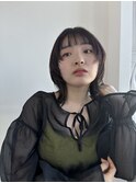 くびれレイヤーウルフカット【目黒美容室】