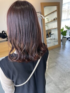 アイビーユー(ivy.u) レッドブラウンカラー