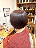 オーガニックカラーとヘッドスパ