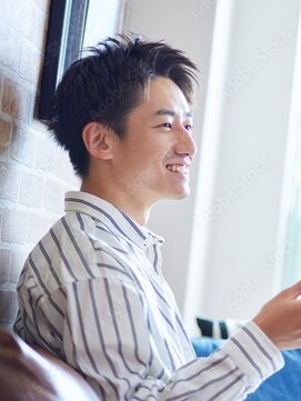 メンズ もぜか堂(MEN'S もぜか堂) アップバング・ツーブロック