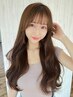 【new髪質改善＆ケア】cut+アルカリ酸熱TR+髪質改善カラー￥22500→18900