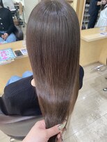 デザイニングヘアードゥ(designing hair Deux)&nbsp;ツヤカカオブラウンロング【シルクカラー/ロングヘア/ブラウン】