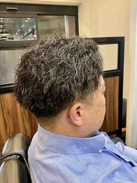 カルム 西日暮里(Calme) ツイストスパイラルパーマ/オールバック