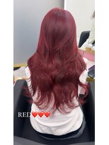 ジュイル シブヤ(JEWIL SHIBUYA)&nbsp;ブリーチなしダブルカラーで理想の赤髪作ります！