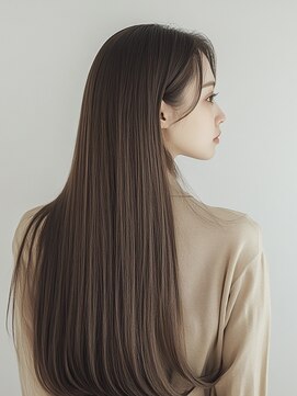 エダ 鎌倉(edA.) 小顔ロング＃髪質改善＃白髪ぼかし＃鎌倉＃40代＃50代